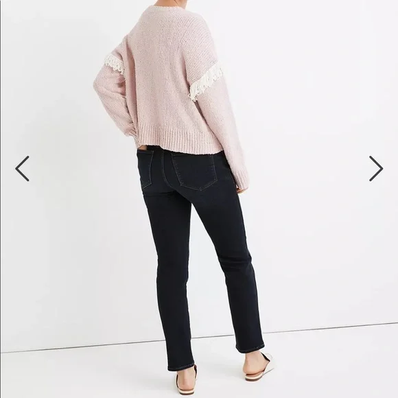 NWT Madewell XS Montford Fringe Pullover Sweater - Picture 6 of 7
